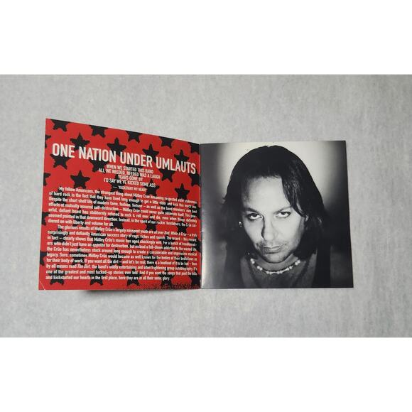 Motley Crue Red, White, & Crue Tested 2 Disc Cd Set 2004 Pre-owned - Picture 6 of 8